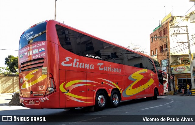 Eliana Turismo 1201 na cidade de Aparecida, São Paulo, Brasil, por Vicente de Paulo Alves. Número da foto: #6792662.