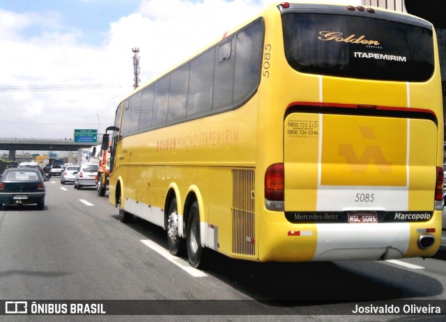 Viação Itapemirim 5085 na cidade de Guarulhos, São Paulo, Brasil, por Josivaldo Oliveira. ID da foto: 6791299.