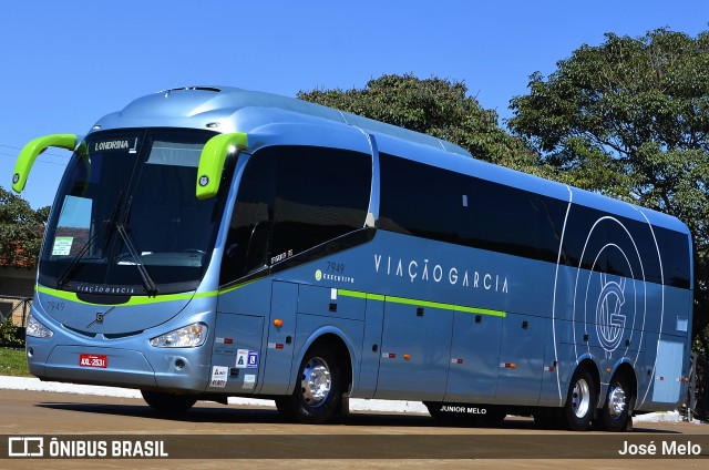 Viação Garcia 7949 na cidade de Maringá, Paraná, Brasil, por José Melo. ID da foto: 6791591.