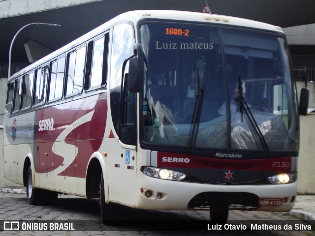 Viação Serro 2130 na cidade de Belo Horizonte, Minas Gerais, Brasil, por Luiz Otavio Matheus da Silva. ID da foto: 6791932.