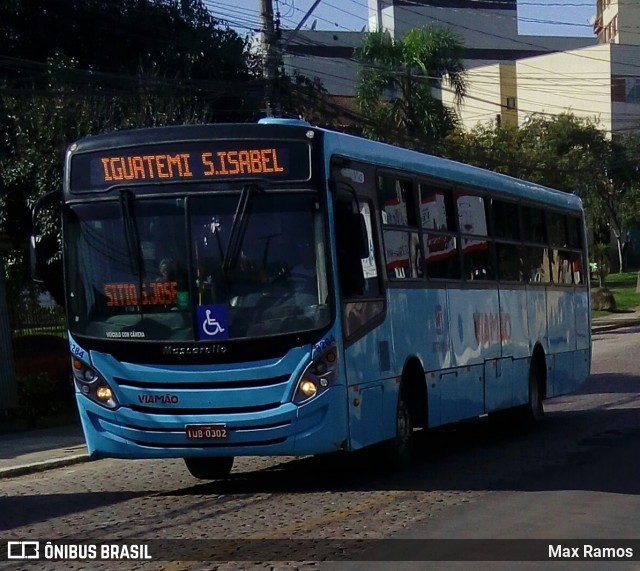 Empresa de Transporte Coletivo Viamão 8284 na cidade de Viamão, Rio Grande do Sul, Brasil, por Max Ramos. ID da foto: 6793061.