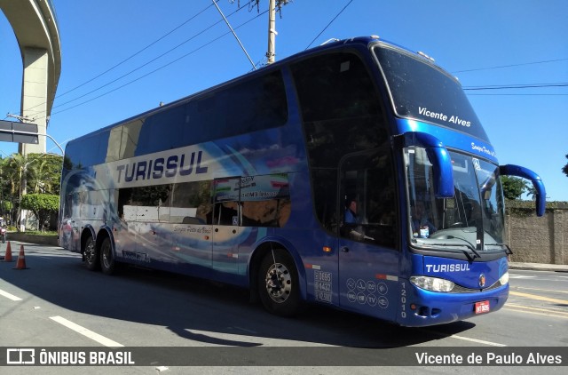 Turissul Catarinense Turismo 12010 na cidade de Aparecida, São Paulo, Brasil, por Vicente de Paulo Alves. ID da foto: 6793033.