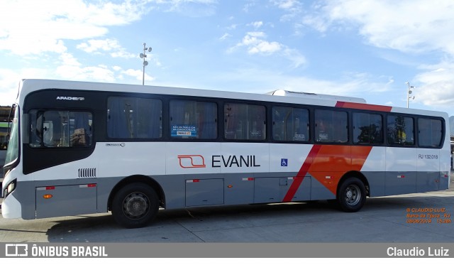 Evanil Transportes e Turismo RJ 132.018 na cidade de Rio de Janeiro, Rio de Janeiro, Brasil, por Claudio Luiz. Número da foto: #6794203.