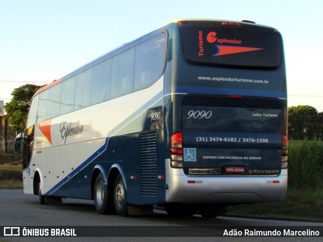 Esplendor Turismo 9090 na cidade de Belo Horizonte, Minas Gerais, Brasil, por Adão Raimundo Marcelino. ID da foto: 6795219.