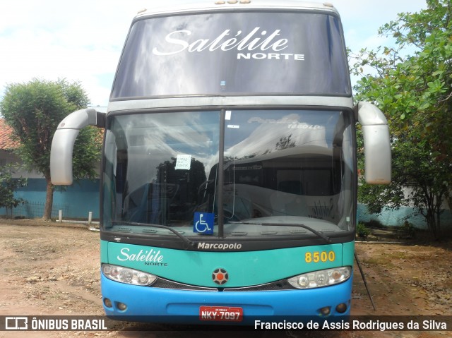 Expresso Satélite Norte 8500 na cidade de Teresina, Piauí, Brasil, por Francisco de Assis Rodrigues da Silva. ID da foto: 6793290.