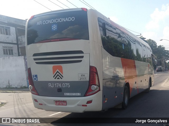 Viação Cidade do Aço RJ 174.075 na cidade de Rio de Janeiro, Rio de Janeiro, Brasil, por Jorge Gonçalves. Número da foto: #6793809.