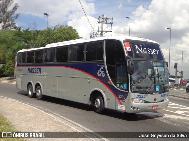 Viação Nasser 3235 na cidade de São Paulo, São Paulo, Brasil, por José Geyvson da Silva. Número da foto: #6794173.