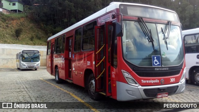 Viação Dedo de Deus 301 na cidade de Teresópolis, Rio de Janeiro, Brasil, por PEDRO COUTO. Número da foto: #6793416.