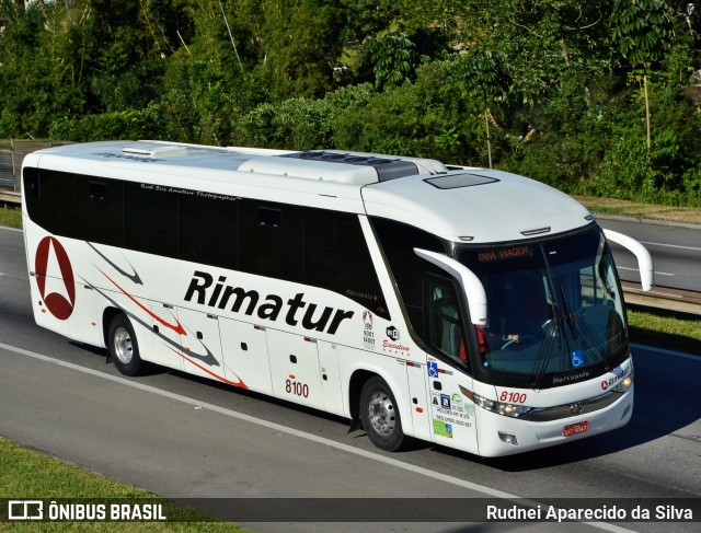 Rimatur Transportes 8100 na cidade de Santa Isabel, São Paulo, Brasil, por Rudnei Aparecido da Silva. ID da foto: 6793041.