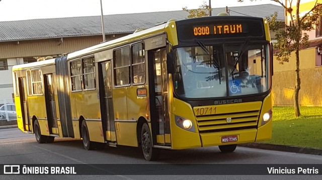 Gidion Transporte e Turismo 10711 na cidade de Joinville, Santa Catarina, Brasil, por Vinicius Petris. Número da foto: #6792990.