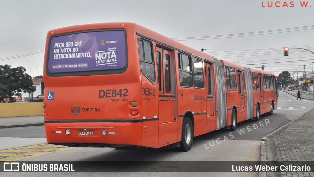 Cristo Rei > CCD Transporte Coletivo > SPE Via Mobilidade S/A DE842 na cidade de Curitiba, Paraná, Brasil, por Lucas Weber Calizario. Número da foto: #6793477.