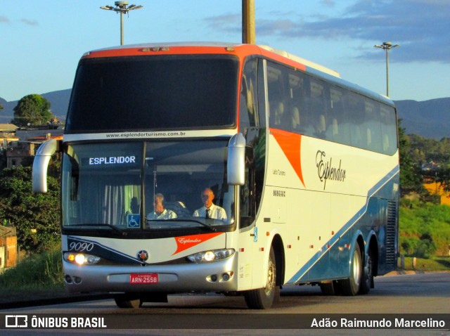 Esplendor Turismo 9090 na cidade de Belo Horizonte, Minas Gerais, Brasil, por Adão Raimundo Marcelino. ID da foto: 6795208.