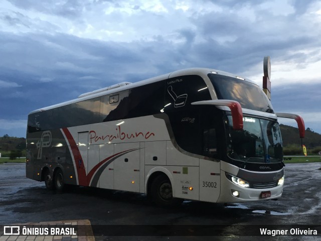 Paraibuna Transportes 35002 na cidade de Juiz de Fora, Minas Gerais, Brasil, por Wagner Oliveira. Número da foto: #6793407.