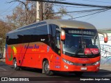 Pullman Bus 306 na cidade de Estación Central, Santiago, Metropolitana de Santiago, Chile, por Jorgeandres Jorge Andres. ID da foto: :id.