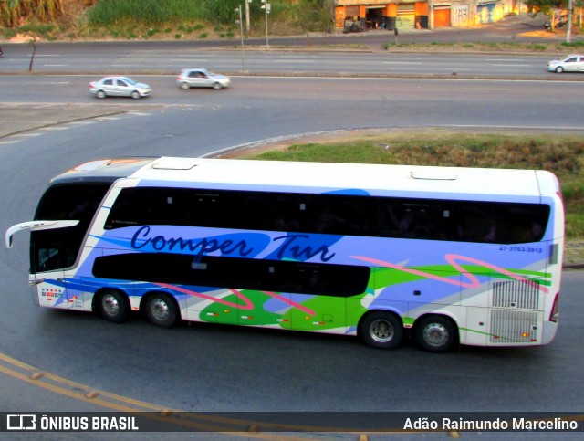 ComperTur Transportes Turísticos 12240 na cidade de Belo Horizonte, Minas Gerais, Brasil, por Adão Raimundo Marcelino. ID da foto: 6851420.