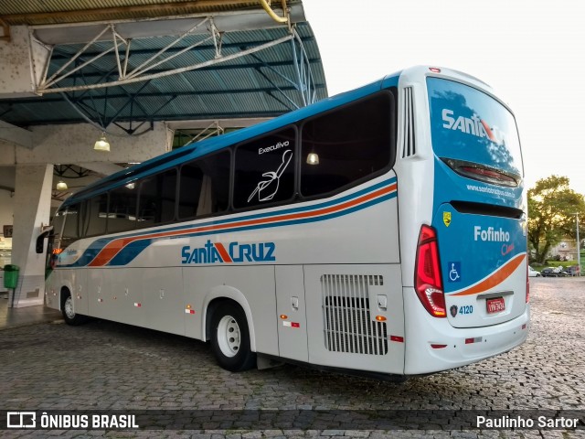 VUSC - Viação União Santa Cruz 4120 na cidade de Joinville, Santa Catarina, Brasil, por Paulinho Sartor. Número da foto: #6851220.