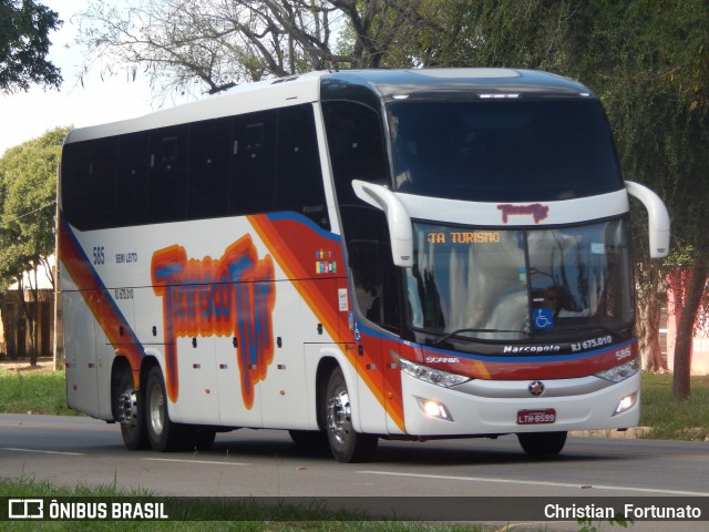 Transcotur 585 na cidade de Muriaé, Minas Gerais, Brasil, por Christian  Fortunato. Número da foto: #6849413.