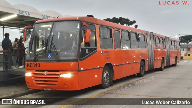 Viação Tamandaré KE840 na cidade de Curitiba, Paraná, Brasil, por Lucas Weber Calizario. Número da foto: #6851750.