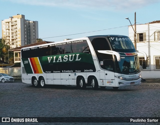 Viasul - Auto Viação Venâncio Aires 11000 na cidade de Joinville, Santa Catarina, Brasil, por Paulinho Sartor. ID da foto: 6851133.