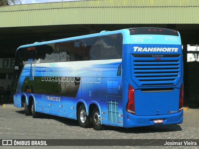 Transnorte - Transporte e Turismo Norte de Minas 87900 na cidade de Curvelo, Minas Gerais, Brasil, por Josimar Vieira. Número da foto: #6851398.