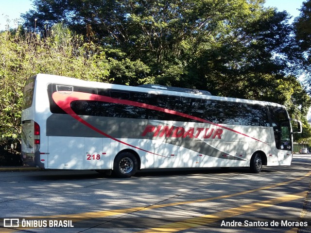 Pindatur Transporte e Turismo 218 na cidade de São Paulo, São Paulo, Brasil, por Andre Santos de Moraes. Número da foto: #6849892.
