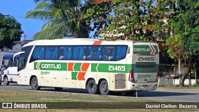 Empresa Gontijo de Transportes 21465 na cidade de Jaboatão dos Guararapes, Pernambuco, Brasil, por Daniel Cleiton  Bezerra. Número da foto: #6849568.