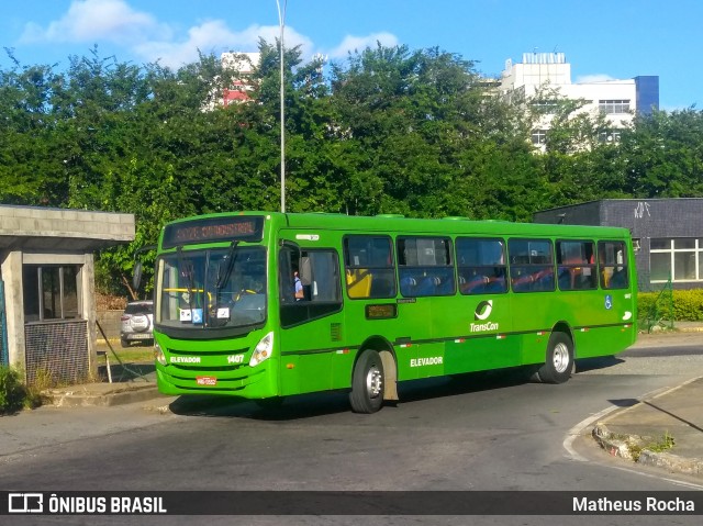 Viação Novo Retiro 1407 na cidade de Contagem, Minas Gerais, Brasil, por Matheus Rocha. Número da foto: #6851216.