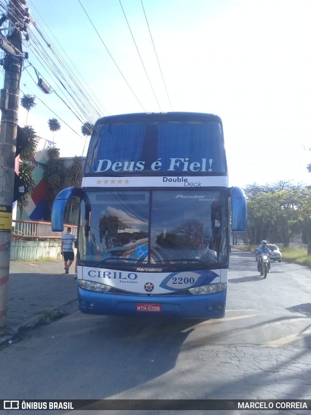 Cirilo Turismo 2200 na cidade de Belo Horizonte, Minas Gerais, Brasil, por MARCELO CORREIA. ID da foto: 6850562.