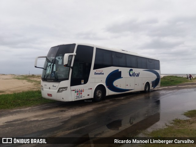 Citral Transporte e Turismo 2804 na cidade de Capão da Canoa, Rio Grande do Sul, Brasil, por Ricardo Manoel Limberger Carvalho. ID da foto: 6874055.