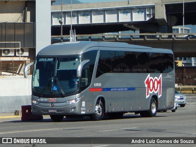 Auto Viação 1001 RJ 108.153 na cidade de Rio de Janeiro, Rio de Janeiro, Brasil, por André Luiz Gomes de Souza. Número da foto: #6873231.