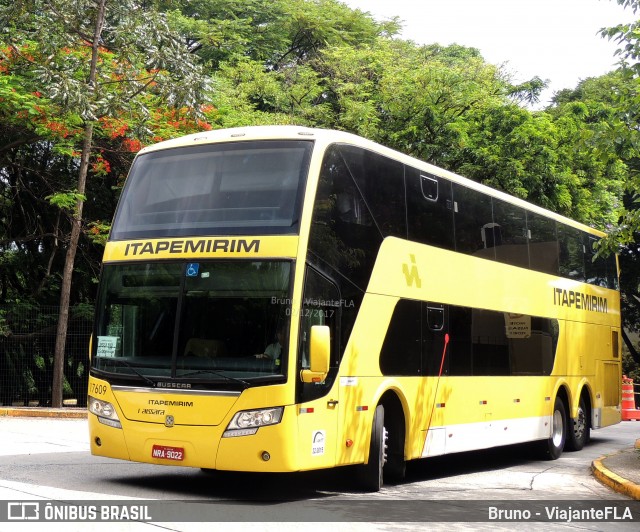 Viação Itapemirim 17609 na cidade de São Paulo, São Paulo, Brasil, por Bruno - ViajanteFLA. ID da foto: 6873089.