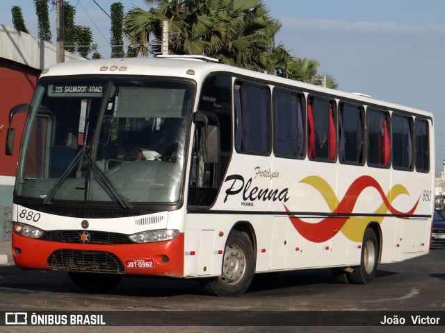 Plenna Transportes e Serviços 880 na cidade de Feira de Santana, Bahia, Brasil, por João Victor. ID da foto: 6873794.