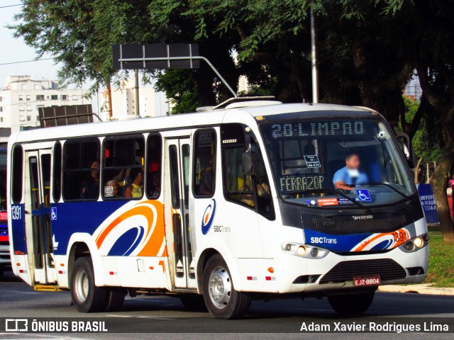 SBC Trans 1391 na cidade de São Bernardo do Campo, São Paulo, Brasil, por Adam Xavier Rodrigues Lima. Número da foto: #6872440.