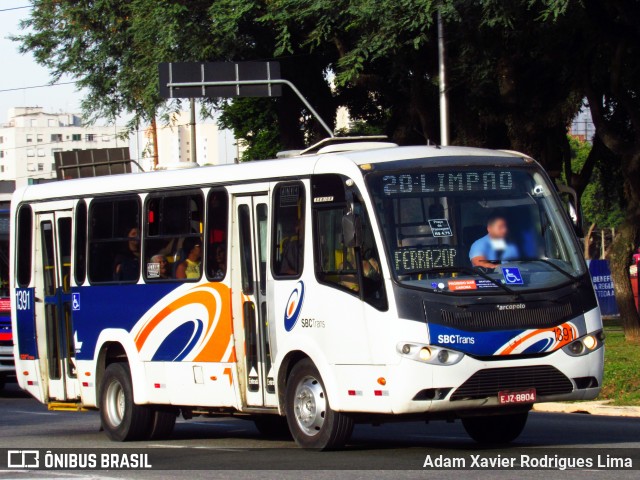 SBC Trans 1391 na cidade de São Bernardo do Campo, São Paulo, Brasil, por Adam Xavier Rodrigues Lima. ID da foto: 6872440.