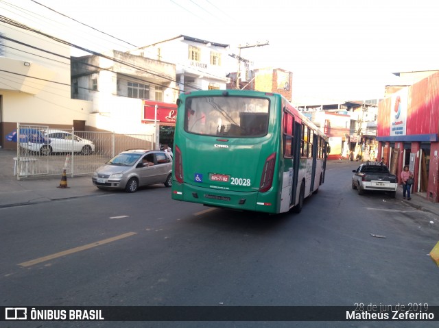 OT Trans - Ótima Salvador Transportes 20028 na cidade de Salvador, Bahia, Brasil, por Matheus Zeferino. Número da foto: #6874064.
