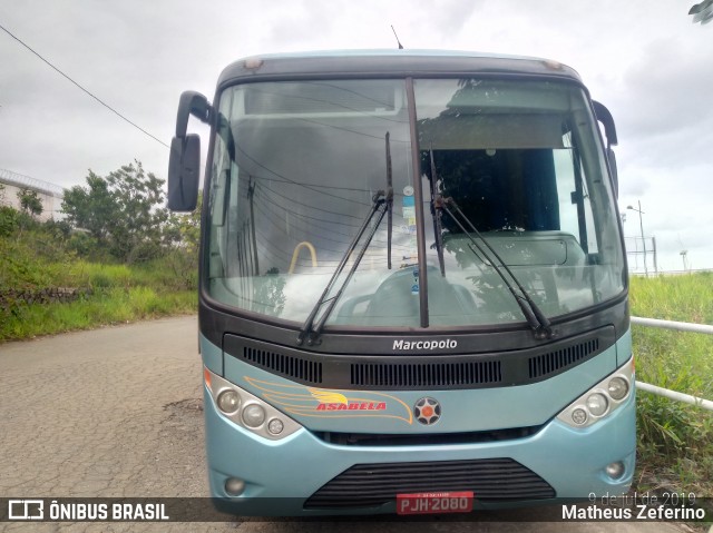 Asabela Transportes e Turismo 2080 na cidade de Salvador, Bahia, Brasil, por Matheus Zeferino. ID da foto: 6874113.