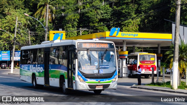 Viação União DC 1.003 na cidade de Duque de Caxias, Rio de Janeiro, Brasil, por Lucas Diniz. Número da foto: #6873103.