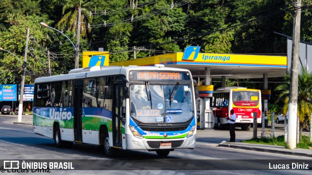 Viação União DC 1.003 na cidade de Duque de Caxias, Rio de Janeiro, Brasil, por Lucas Diniz. ID da foto: 6873103.