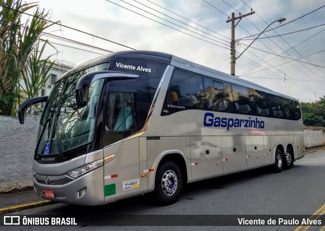 Gasparzinho Turismo 5606 na cidade de Aparecida, São Paulo, Brasil, por Vicente de Paulo Alves. ID da foto: 6872208.