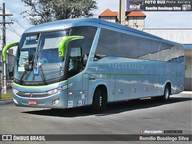 Viação Garcia 8385 na cidade de Rolândia, Paraná, Brasil, por Romílio Busólogo Silva . Número da foto: #6873583.