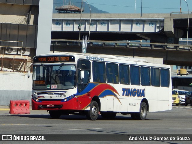 Transportadora Tinguá RJ 156.220 na cidade de Rio de Janeiro, Rio de Janeiro, Brasil, por André Luiz Gomes de Souza. ID da foto: 6873153.