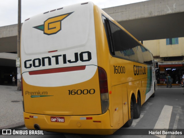 Empresa Gontijo de Transportes 16000 na cidade de Belo Horizonte, Minas Gerais, Brasil, por Hariel Bernades. ID da foto: 6873977.