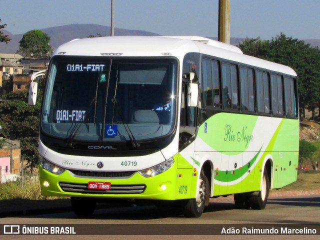 Rio Negro Fretamento e Turismo 40719 na cidade de Belo Horizonte, Minas Gerais, Brasil, por Adão Raimundo Marcelino. Número da foto: #6876453.