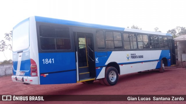 Transpaim Transportes 1841 na cidade de Pimenta Bueno, Rondônia, Brasil, por Gian Lucas  Santana Zardo. ID da foto: 6875561.