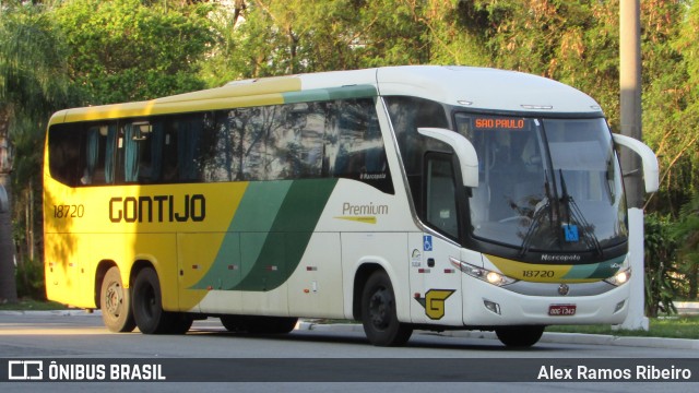 Empresa Gontijo de Transportes 18720 na cidade de Taubaté, São Paulo, Brasil, por Alex Ramos Ribeiro. Número da foto: #6875646.