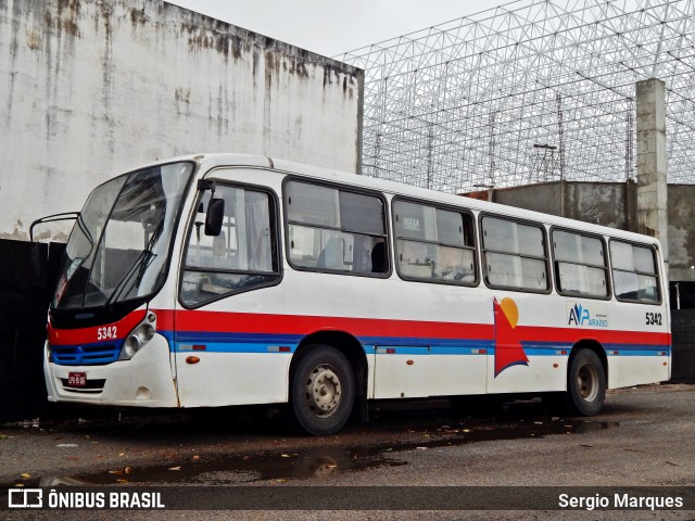 AVP - Auto Viação Paraíso 5342 na cidade de Aracaju, Sergipe, Brasil, por Sergio Marques . ID da foto: 6875557.