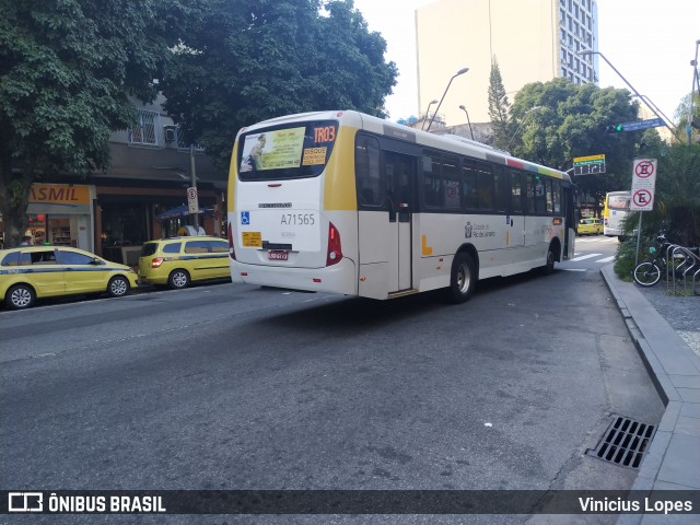 Viação Nossa Senhora das Graças A71565 na cidade de Rio de Janeiro, Rio de Janeiro, Brasil, por Vinicius Lopes. Número da foto: #6874612.