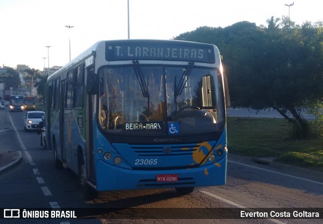 Viação Grande Vitória 23065 na cidade de Cariacica, Espírito Santo, Brasil, por Everton Costa Goltara. ID da foto: 6874218.