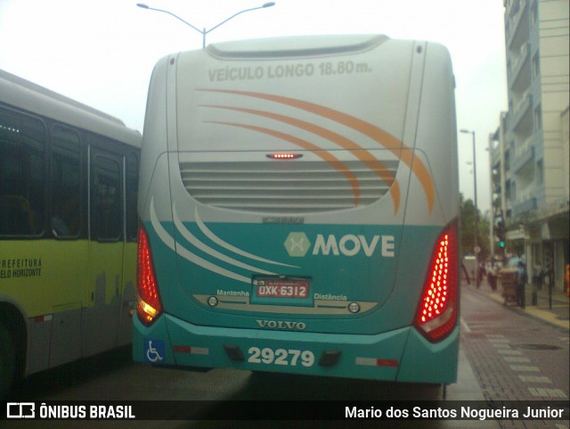 Transbus Transportes > Gávea Transportes 29279 na cidade de Belo Horizonte, Minas Gerais, Brasil, por Mario dos Santos Nogueira Junior. ID da foto: 6874402.