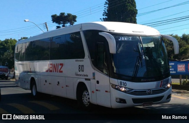 Janiz Transportes 810 na cidade de Canoas, Rio Grande do Sul, Brasil, por Max Ramos. ID da foto: 6875559.